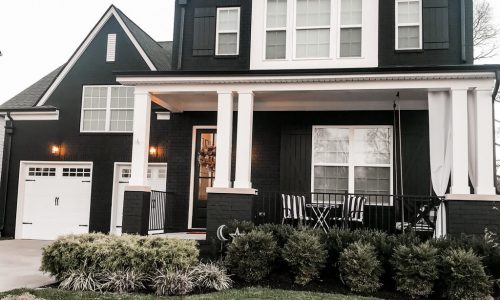 Black Brick Home