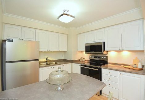 Kitchen Cabinet Paint Job in Dundas