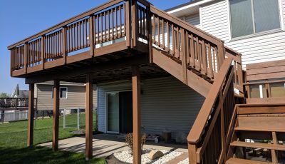 Deck Staining St Paul
