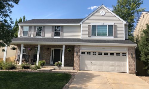 Siding & Trim Painting Project