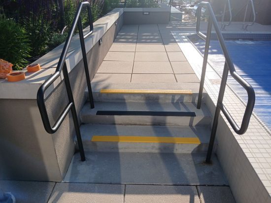pool deck