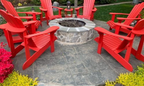 Fire-pit Before