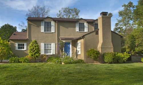 Exterior Stucco & Brick Painting Project