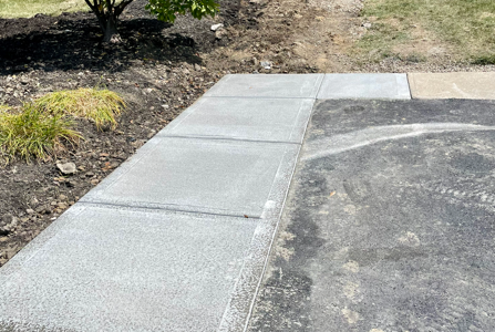 ADA-Compliant Concrete Sidewalk Replacement in Blue Ash, OH (After)