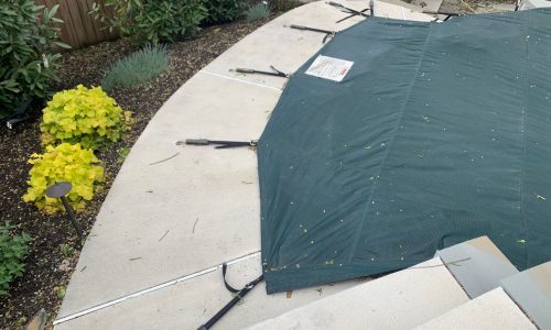 Aged Pool Deck