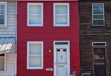 Residential Rowhome Exterior Painting