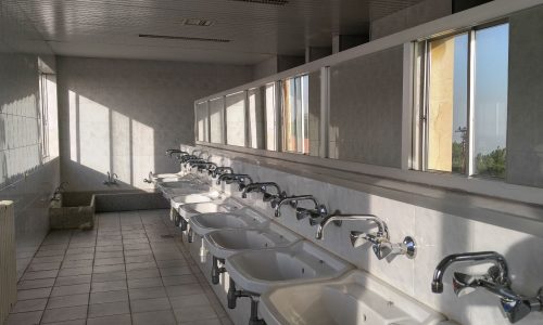 Dormitories & restrooms