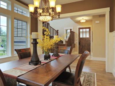 Brown Dining Room Painting Olympia