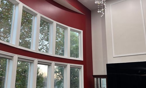 House Painting with Bold Accent Walls