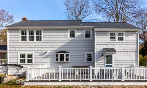 Exterior House Painting Project of Shingles