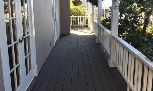 Deck Staining Project