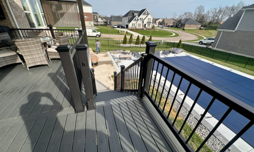 Backyard Deck Reconstruction & Composite Upgrade (After)