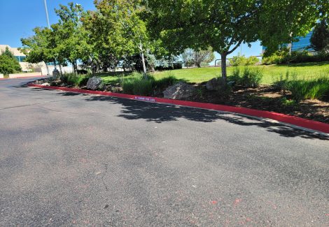 Fire Lane Curb Painting