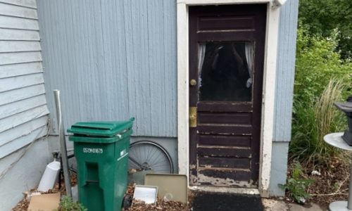 Rear Entrance - Before