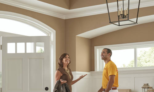 Interior Paint Walk Through