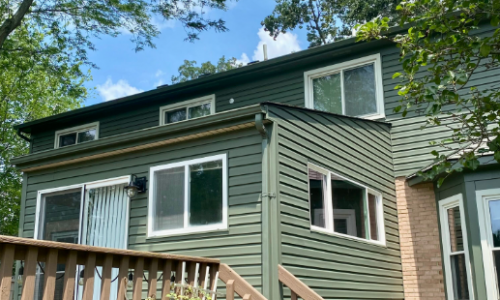 Exterior Siding Replacement & House Painting Project (After)