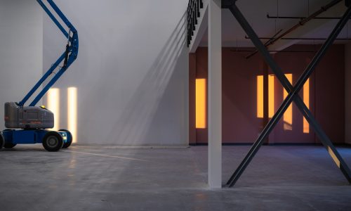 Gymnastics Facility Painting (During)