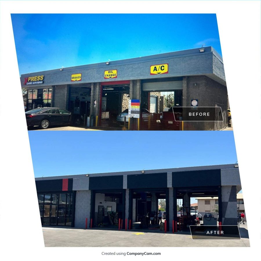 painted auto shop exterior Preview Image 12