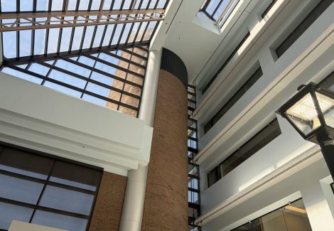 Medicine Hat, AB Commercial Office Interior Atrium Paint Job