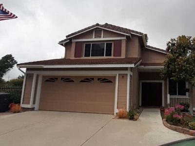 Brown Exterior Home