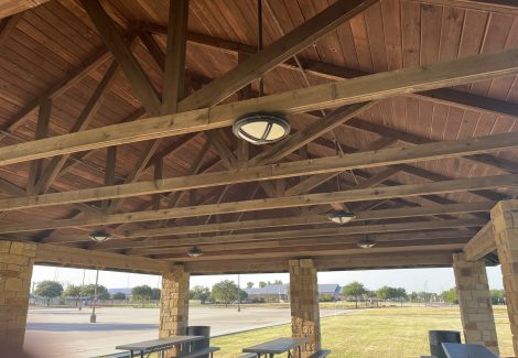 Pergola Power Washing