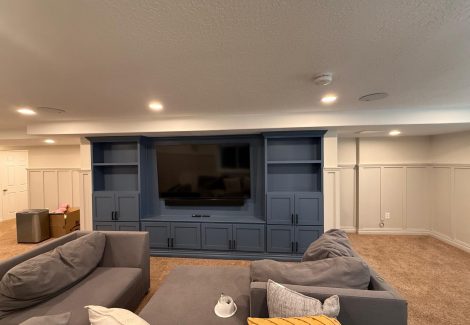 Entertainment Center Color Transformation