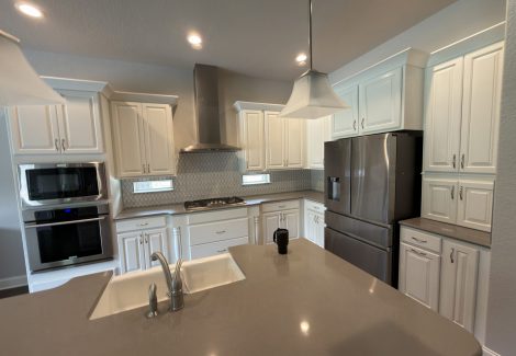 Kitchen Cabinet Painting Project