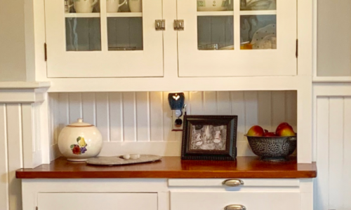Cabinets refinished