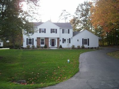 Exterior painting by CertaPro house painters in Geauga County, OH