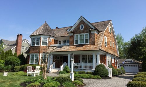 Cedar Shingle Staining