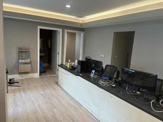 medical office repaint