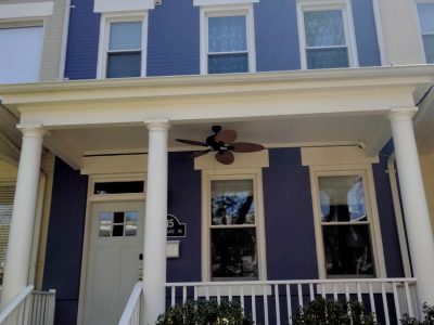 Exterior Blue House