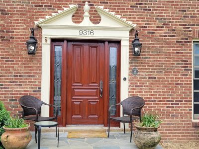 restored door