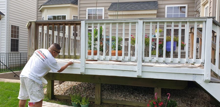 deck painting during Preview Image 4