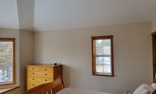 repainted bedroom interior in Redmond, Oregon