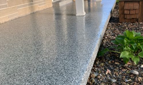 Patio Polyurea Floor
