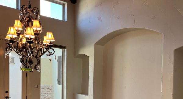 Entryway Walls Repainted