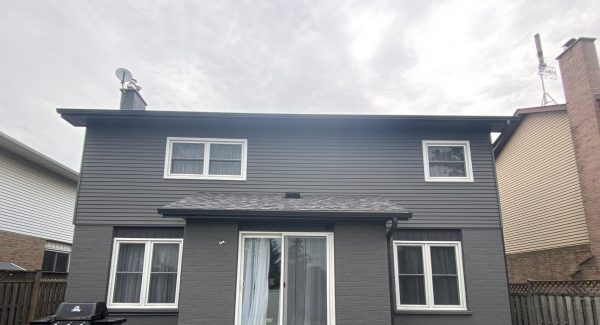 gray house