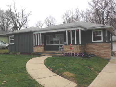 Exterior house painting by CertaPro house painters in Peoria, IL