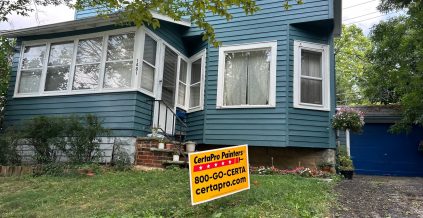 Exterior Wood Siding Painting