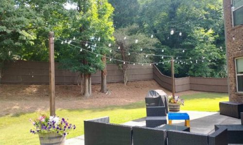 Fence Staining