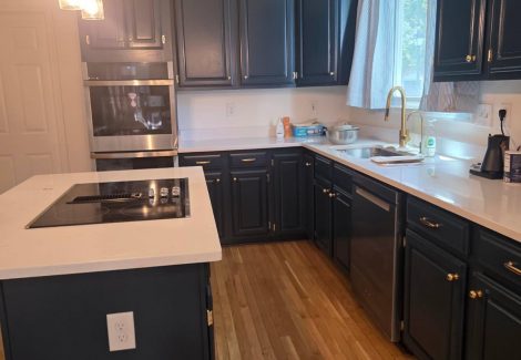 Cabinet Painting Project