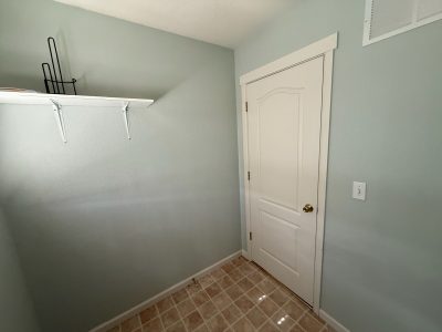 painted townhouse interior