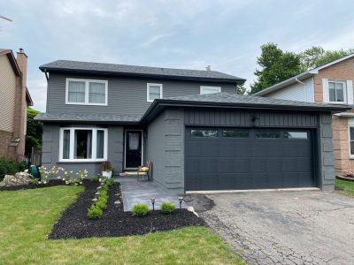 gray house