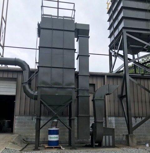 outdoor industrial machinery painting