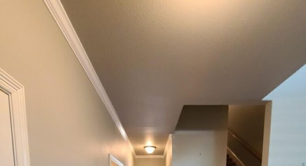 Foyer Repainted