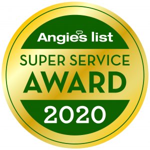 Angie's List Super Service Award 2020 Badge
