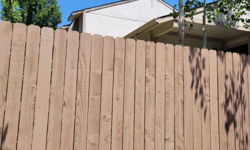 Fence Staining