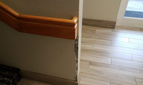 dented corner bead