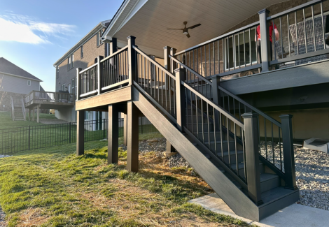 Backyard Deck Reconstruction & Composite Upgrade in Cincinnati, OH